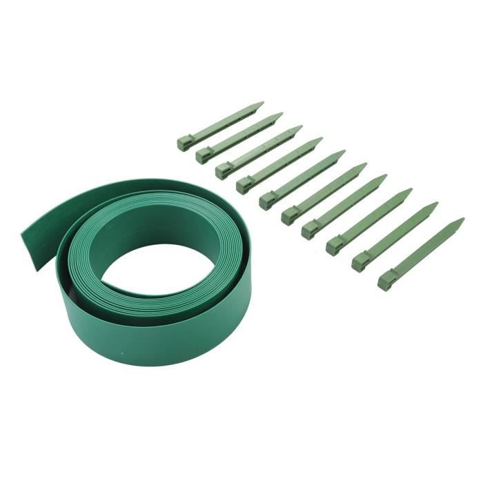 Kit De Bordure De Paysage De 1,8 M De Haut, Sans Creuser Avec 54