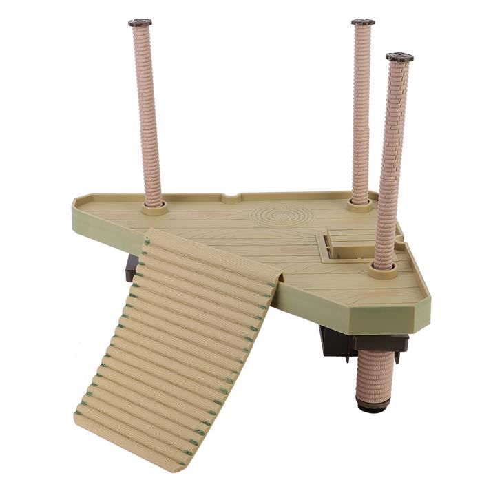 Comparer les prix de Plateforme Flottante Reptiles Tortue Aqua Niveau D'Eau Flotteur - SHIPENOPHY - Rectangulaire