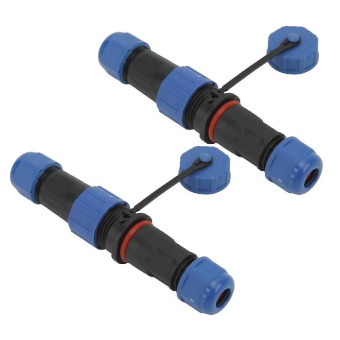 VTOL Lot 4 Connecteurs MPX 9+2 Mâle - Double Puissance - Pour Avions RC UAV - Prise Alimentation - Vert