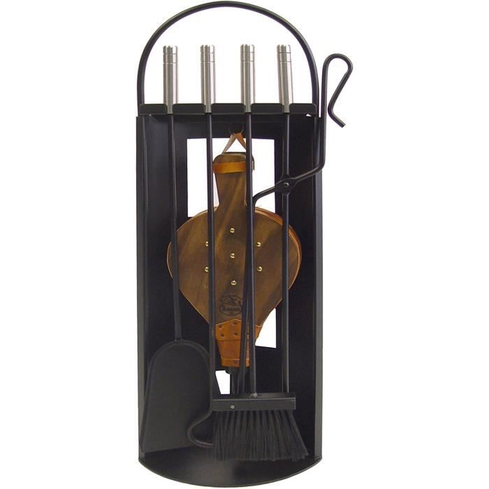 Barbecue - IMEX EL ZORRO - 71480.0 - Tiroir avec Grille - Noir - 46 x 41 x 35 cm - Jardin