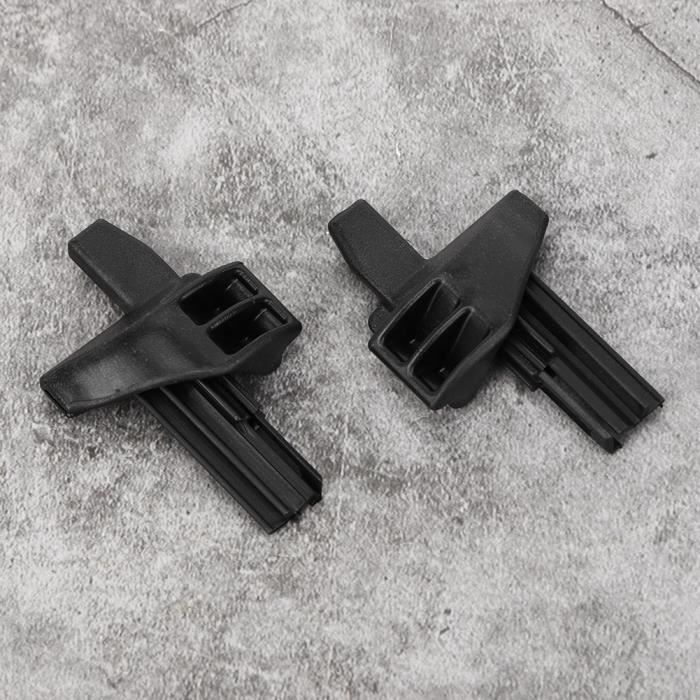 Lot De 2 Clips Pour Couvercle De Compartiment à Bagages - Compatible Mercedes Classe A W169 (2010-2012) Et Classe B W245 (2008-2011) - Noir - 4