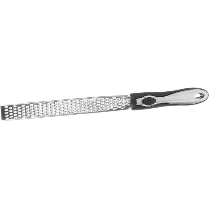 Râpe Multifonction 4 Faces En Inox - 18x8.8x6.3 Cm Avec Poignée Antidérapante - Pour Légumes, Fromage, Fruits