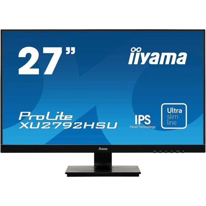 Ecran 27 Iiyama ProLite XU2792HSU-B1 Full HD (Noir) à prix bas