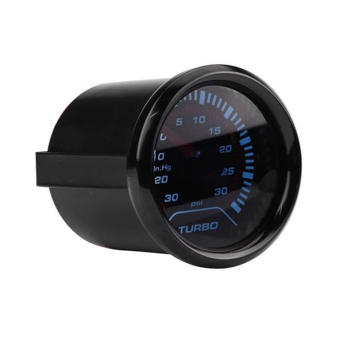 LKRXW Auto Turbo Suralimentation Jauge 52mm Turbo Pression