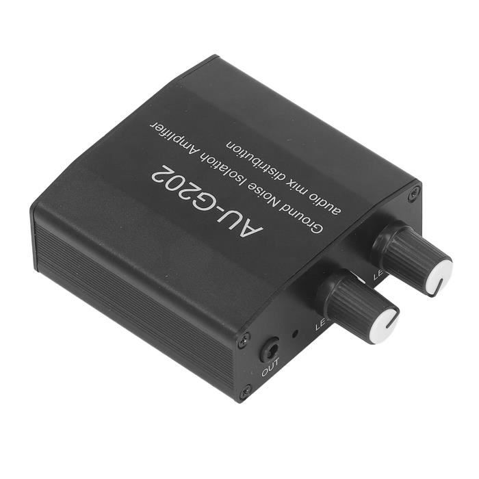 VBESTLIFE Préamplificateur audio Préamplificateur de signal de musique