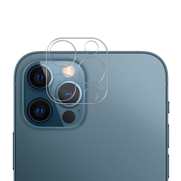 VCOMP® Pour Apple iPhone 12 Pro Max 6.7: 1 Film Protection Objectif Caméra  Arrière en Verre Trempé 9H Haute Définition Transparent - Cdiscount  Téléphonie