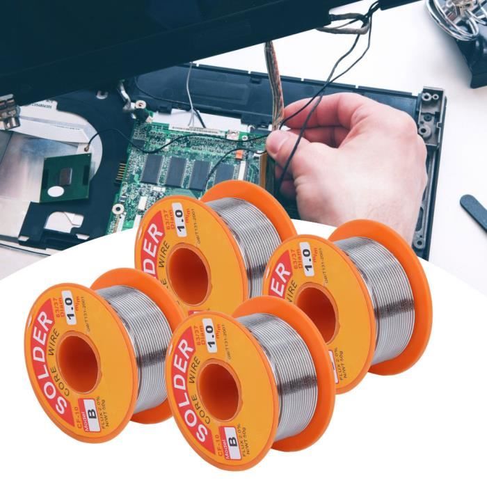 Fil à Souder Universel - Diamètre 1,0 Mm - Bobine Neuve Pour Soudure électronique