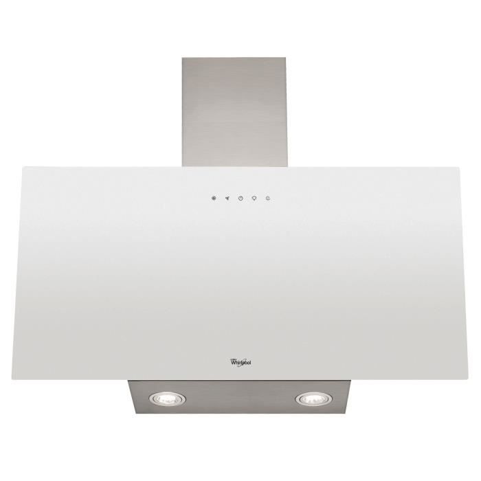 Whirlpool Whvp63ltw Hotte A Visiere Evacuation Et Recyclage 625 M3 Air H Max 60 Db Max 3 Vitesses L 60 Cm Blanc Achat Vente Hotte Cdiscount