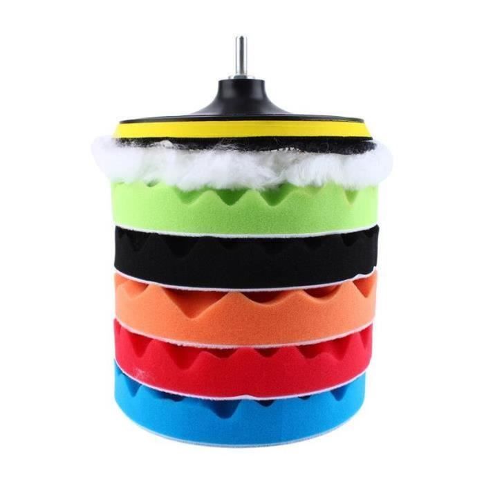 Éponges De Polissage SONAX Vertes 160 Mm - Pour Polissage Mécanique Des Peintures - 10