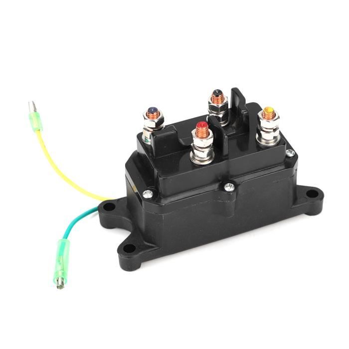 Relais Solénoïde De Treuil Warn 12V 4 Bornes - Compatible 72631, 28631 - En Acier Inoxydable