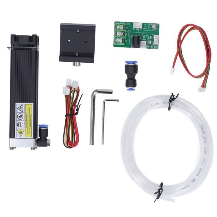 W Module Kit ZJCHAO Module Laser 5.5W Module Laser avec Kit D'assistance à L'air Kit ...