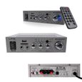 Pack Sono KARAOKE 600w avec 2 Enceintes Sono 300W - 1 Ampli Hifi 100w BLUETOOTH et USB - 2 Micros filaires-1