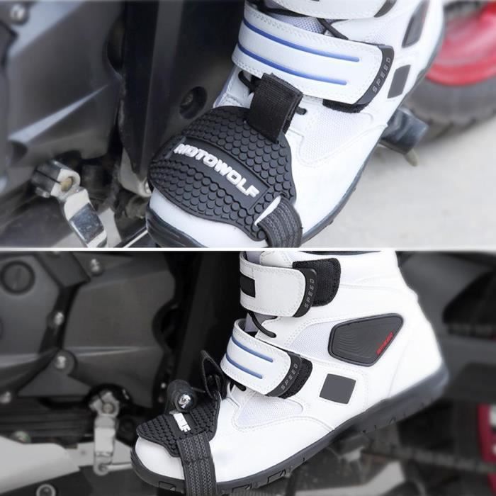 Keenso Pad de changement de vitesse de moto Protection de Chaussure Protège  Anti-Abrasion en Caoutc - Cdiscount Auto