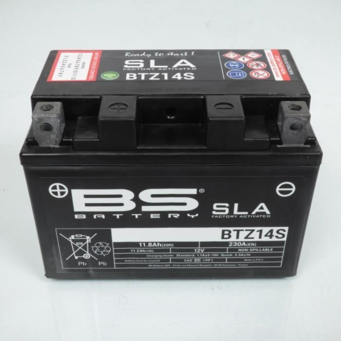 Batterie SLA BS Battery pour Moto KTM 1090 Adventure 2017 à 2020