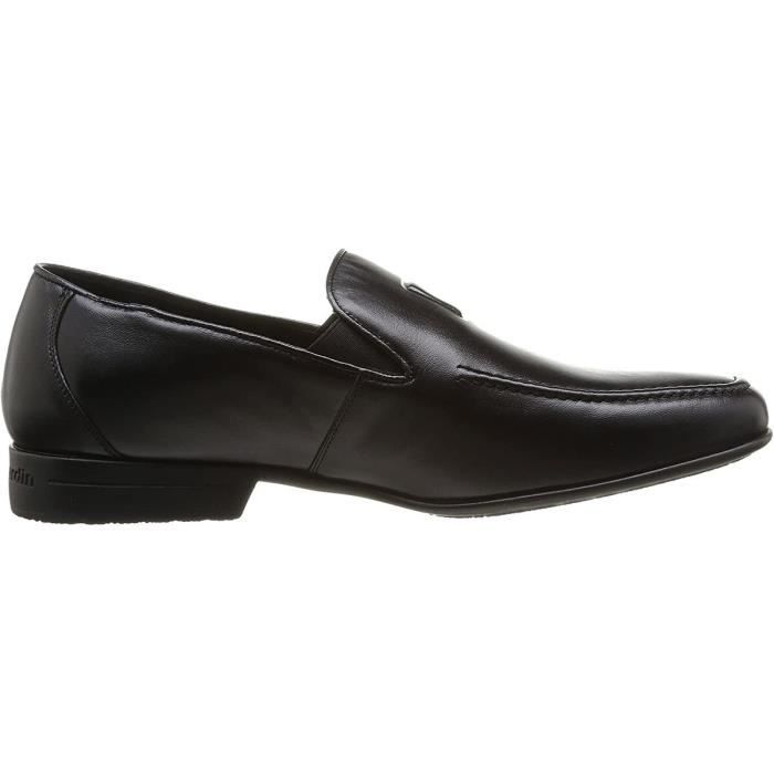 Mocassins homme en cuir nappa noir Pierre Cardin Detente modele Zaza Noir Cdiscount Chaussures