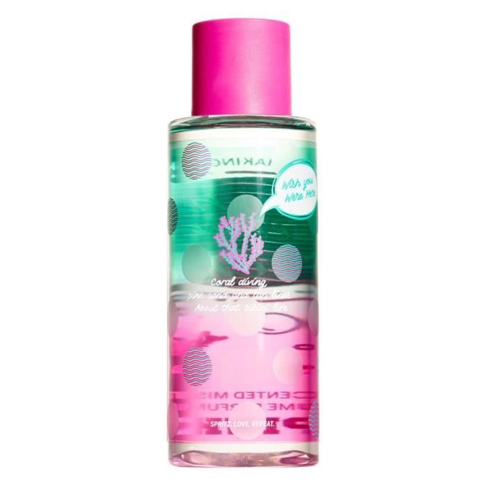 Victoria Secret Pink New FRESH CLEAN VACAY Scented Mist 250ml