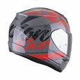 Casque intégral Scorpion Exo-390 IGHOST - gris/rouge-2