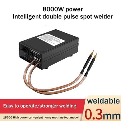 Soudeuse Par Points FACALIES 8000W - Portable Avec écran LCD Pour Batteries Et Tôles Nickel