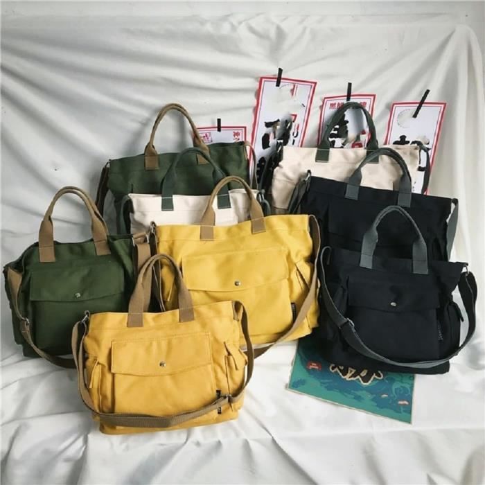 Sac cabas deals femme toile