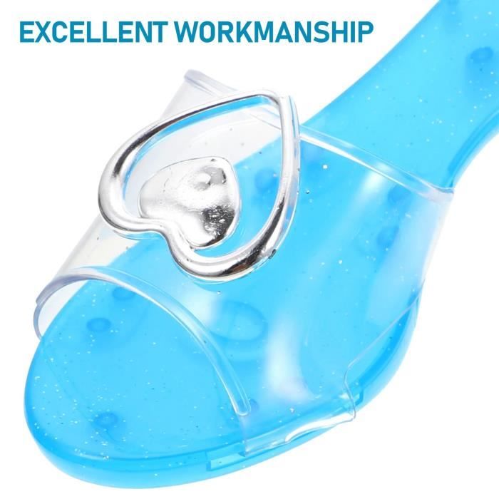 Chaussures De Princesse Pour Petites Filles - Talons Accessoires pour Cosplay - Accessoires De Déguisement Pour Cosplay Journée À Thème Scolaire Costumiers Enthousiastes Organisateurs De Fêtes