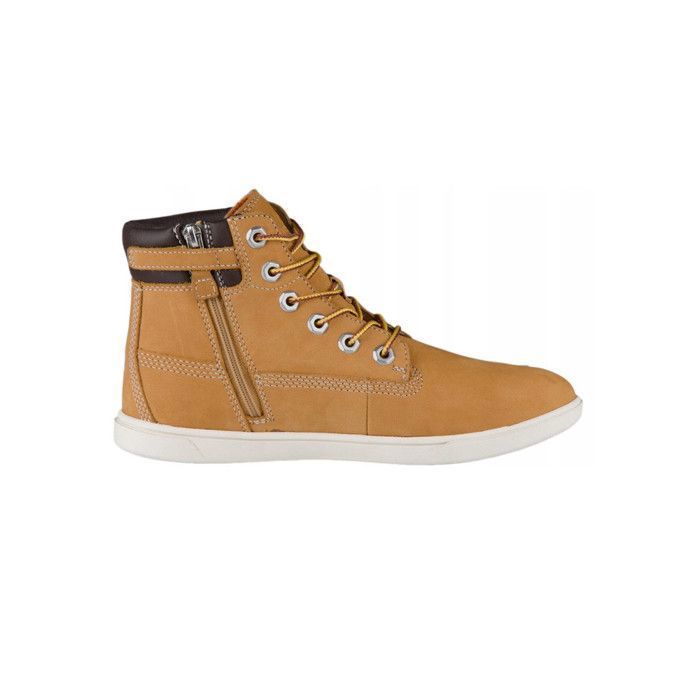 Boots Timberland Groveton 6 Inch Junior Cuir Marron Enfant