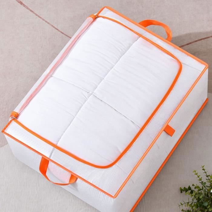Grand Sac De Rangement Auto-Compressant WAVATA - Pour Couettes, Vêtements, Couvertures, Rose, Gain De Place Sans Vide