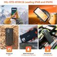 Blackview BV8900 Pro Smartphone 16Go + 256Go 6.5" 64MP IP68 étanche Telephone avec UWB 10000mAh 33W GPS NFC Double SIM - Orange-3