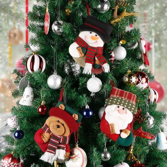 Chaussettes De Noël Avec Lumières LED Père Noël | France