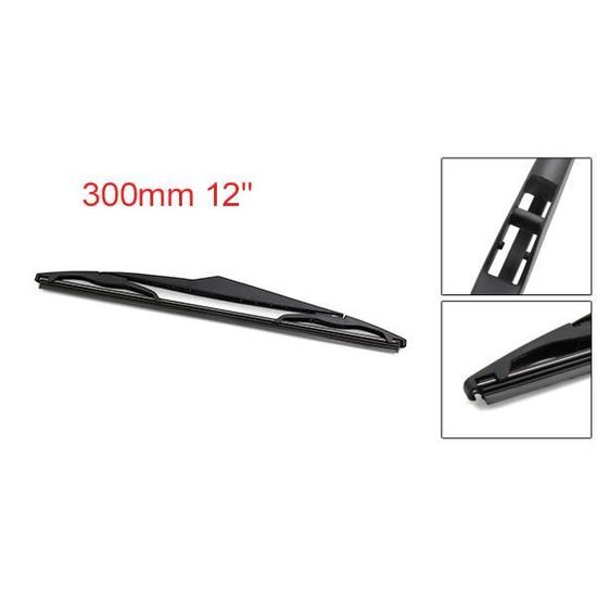 sourcing map X AUTOHAUX 300mm 12 Balais Essuie-Glace de Pare-Brise Arri/ère pour 2007-2013 I30