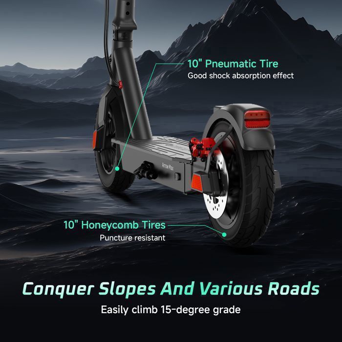 Draisienne Electrique Trottinette électrique SISIGAD Adulte - 12 Pouces Pliable 25 Km/h