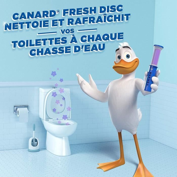 Canard WC Fresh Disc Nettoyant Fraîcheur Lavande 36 ml - Lot de 2[22] -  Cdiscount Au quotidien