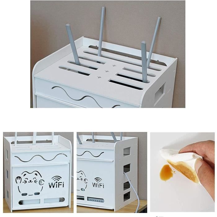 Box Internet Box WiFi Boîte de Rangement Multifonctionnelle pour