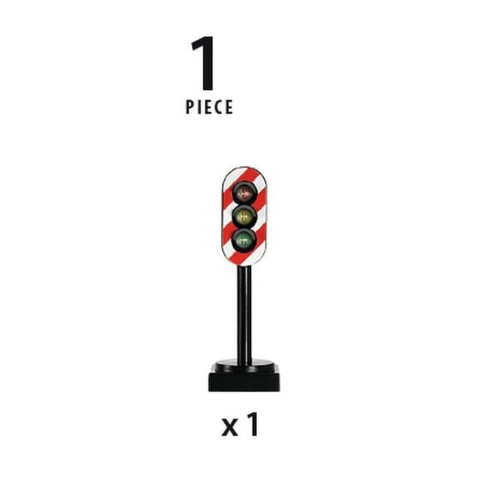 Plaque Tournante BRIO World – 7 Directions, Figurine Mécanicien Incluse – Accessoire Train En Bois Dès 3 Ans