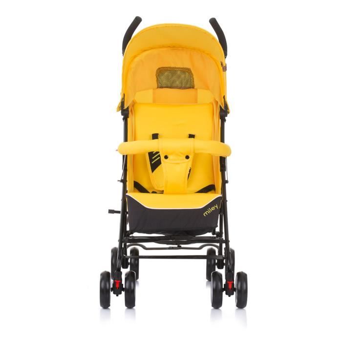 Chipolino Poussette Miley Pliable Dossier reglable Panier Jaune Cdiscount Puericulture Eveil bebe