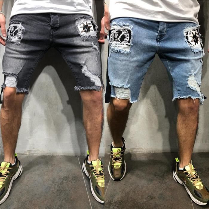 Short new arrivals homme troué