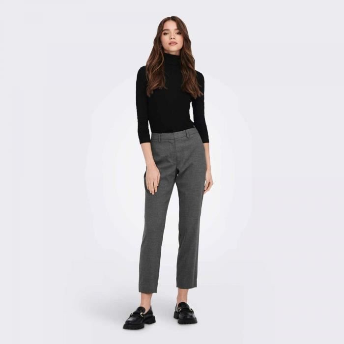 Pantalon gris femme slim top