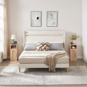 Petite Table De Chevet étagère Suspendue En Bambou Table De Nuit Pour Les Petites Chambres, Les