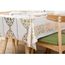 Pvc Couverture De Table De Fleurs Imprimees Nappe Impermeable Pour