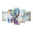 5 Pièces Toile Peinture Art Moderne Africain Éléphants Salon Mur Décor  Photos MC13992 - Achat / Vente tableau - toile - Soldes° ! Cdiscount