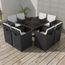 Ensemble De Jardin Table Rio 210 280x100 Et Fauteuils Net Nardi