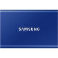 SAMSUNG SSD externe T7 USB type C coloris bleu 500 Go-0