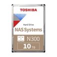 Toshiba N300 Disque dur 10000Go SATA disque dur - Disques durs (3.5", 10000 Go, 7200 tr-min, SATA, 256 Mo, Disque dur)-0
