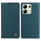 WILTEC Coque pour Xiaomi Redmi Note 13 4G,Housse Etui Portefeuille Premium en Cuir PU Leather Flip Magnétique Antichoc Case Cover - Bleu