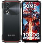 Telephone Portable Incassable DOOGEE Blade 10 Power 24Go+256Go,6.6" Écran HD+ 10300mAh Smartphone Robustee Android 14 NFC - Noir