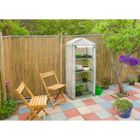 NATURE Serre de balcon avec étagères - H160 x 69 x 49 cm