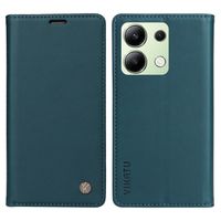 Coque pour Xiaomi Redmi Note 13 4G,Housse Etui Portefeuille Premium en Cuir PU Leather Flip Magnétique Antichoc Case Cover - Bleu