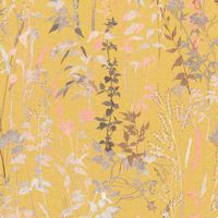 Erismann - Casual Chic - 10258-03 - Papier peint - Intissé - Fleurs / Floral - 0.53 x 10.05 m - Jaune