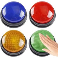 Game Buzzer for Kids Ages 4Pack Buzzers for Game Show, Answer Buzzers for Classroom, Teacher Supplies, Interactive Game Buzzer