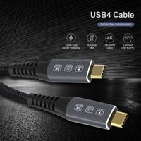 Câble USB 4.0 Type-c M/M YIWENTEC