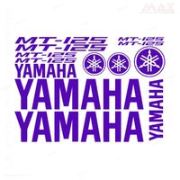 13 stickers MT-125 – VIOLET – YAMAHA sticker MT 125 - YAM411